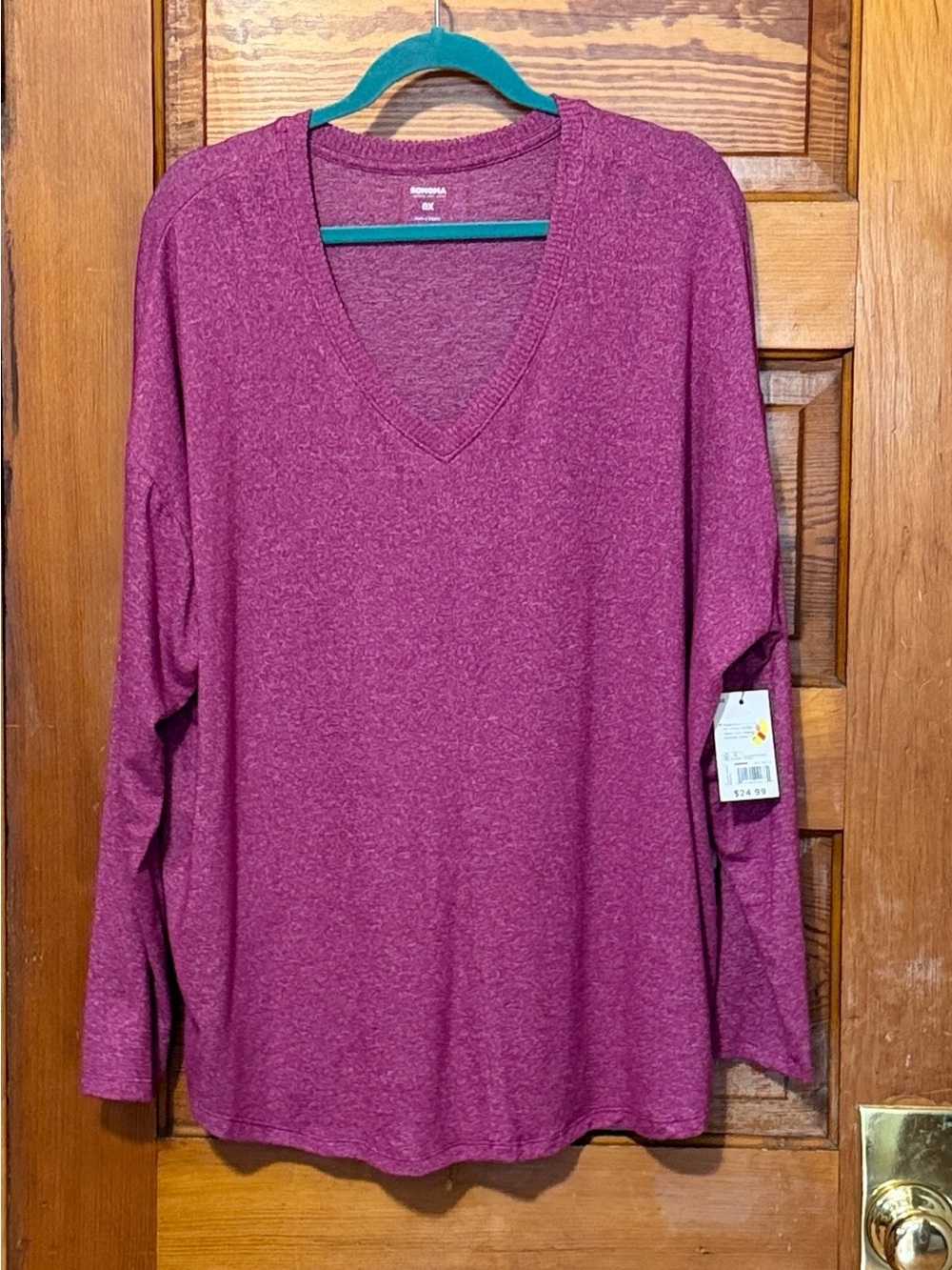 NWT Sonoma Long Sleeved Tunic Super Lightweight Very Stretchy Size 0x
